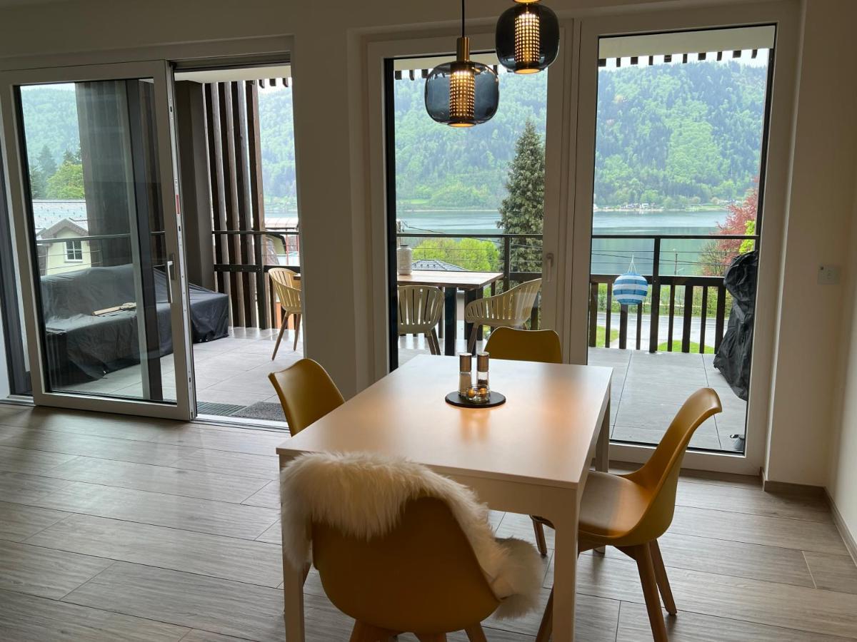 Ferienwohnung Mit Seeblick - Ossiacher See Gerlitzen 사텐도르프 외부 사진