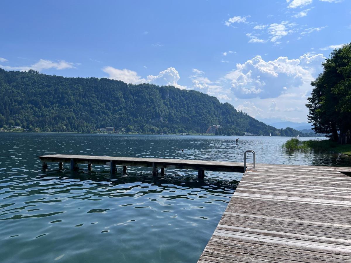 Ferienwohnung Mit Seeblick - Ossiacher See Gerlitzen 사텐도르프 외부 사진